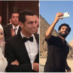 10 fotos inéditas de Mohamed Salah: del debut y hasta su boda