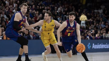 25/01/26 BALONCESTO PARTIDO ACB ENDESA
FC Barcelona - La Laguna Tenerife
Dario Brizuela
Marcelinho
Jan Veselj
