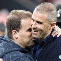 Arrasate y Gaizka Garitano aparcan su amistad por un instante