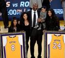 El día que Lakers retiró los dorsales 8 y 24 en honor a Kobe