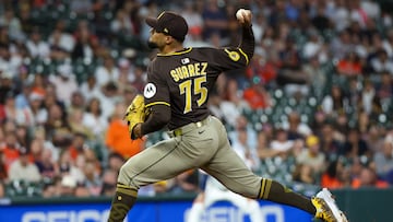 San Diego Padres’ pitcher Robert Suárez is living out a true Cinderella story, both in his personal life and his baseball career.