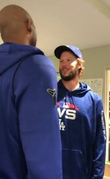 Otro de los jugadores que pudo charlar con Kobe Bryant fue Clayton Kershaw