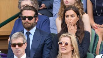 Irina Shayk y Bradley Cooper en Wimbledon