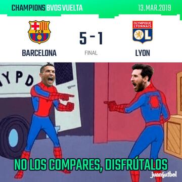 Los mejores memes de la jornada de la Champions League