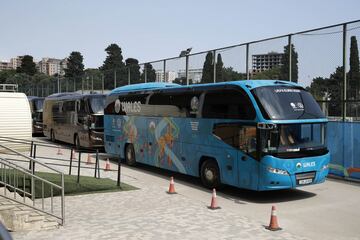 Bakú, preparada para su primer partido de la EURO