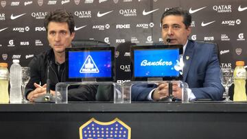 Angelici confirma la salida de Guillermo Barros Schelotto