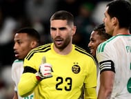 Luca Zidane, en el Argeñlia-Uruguay.