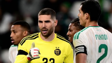Luca Zidane, en el Argeñlia-Uruguay.