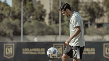 Carlos Vela asegur¨® que el LAFC ser¨¢ un equipo competitivo dentro de la MLS