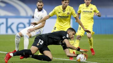 25/09/21 PARTIDO PRIMERA DIVISION
REAL MADRID - VILLARREAL
OCASION BENZEMA
PARADA RULLI