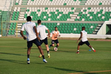 La Selección Colombia tuvo su quinto día de prácticas antes del juego ante Bolivia por las Eliminatorias Sudamericanas a Qatar 2022.