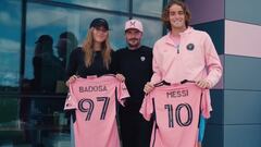 Badosa y Tsitsipás son recibidos por Beckham en Inter Miami