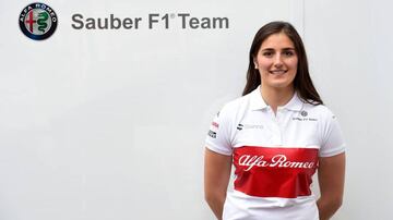 El equipo suizo Alfa Romeo Sauber de Fórmula 1 anunció en 2018 la nueva incorporación de la colombiana como piloto de pruebas tras ejercer en 2017 como piloto de desarrollo. 