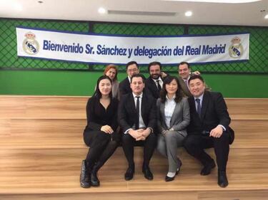 JAS viaja a China a buscar sponsor para el Madrid