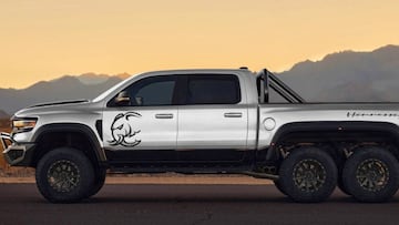 Hennessey Mammoth 6X6 es un Ram 1500 TRX con un poder supremo; cuesta más de 10 millones de pesos