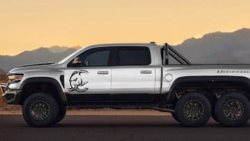 Hennessey Mammoth 6X6 es un Ram 1500 TRX con un poder supremo; cuesta m&aacute;s de 10 millones de pesos