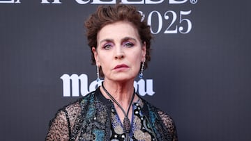 MADRID, SPAIN - MAY 26: Antonia Dell’Atte attends the "Mujer Fearless" awards red carpet at Teatro Magno on May 26, 2025 in Madrid, Spain. (Photo by Pablo Cuadra/WireImage)
