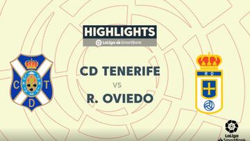 Resumen y goles del CD Tenerife vs. Real Oviedo, jornada 18 de LaLiga SmartBank