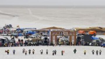 Bolivia, en una imagen del Dakar 2015.