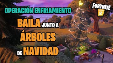 &iquest;D&oacute;nde est&aacute;n los &aacute;rboles de Navidad en Fortnite Temporada 5?