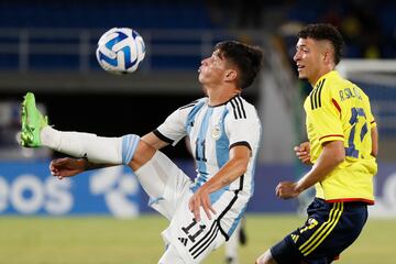 Colombia gana con gol de Fuentes y pasa a la siguiente fase del Sudamericano. 