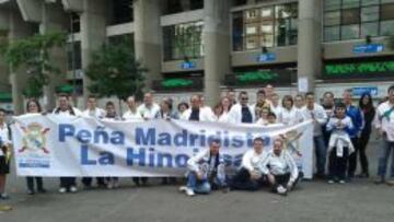 La Peña Hinojosa en el Bernabéu