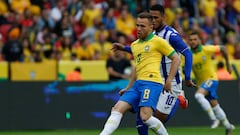 Brazil's Arthur injured in Honduras-thumping warm-up