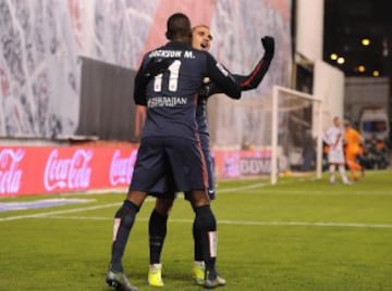 Jackson Martínez volvió a jugar  con el Atlético de Madrid en la victoria 2-0 sobre el Rayo 