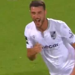 André Pereira, la altura y pegada que quiere el Zaragoza