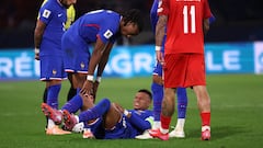 Mbappé, del gol al dolor