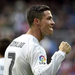 Las 12 caras de Cristiano Ronaldo tras los goles al Celta