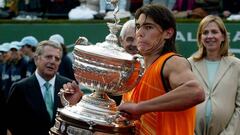 Rafa Nadal y sus Godós: así ha cambiado desde 2005