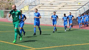 Imagen del partido entre el Uni&oacute;n Viera y el Santa &Uacute;rsula