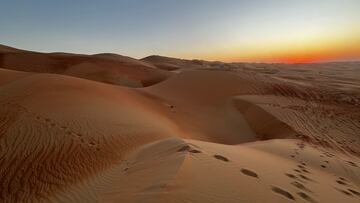 Dunas del 'Empty Quarter' de Arabia Saudí.