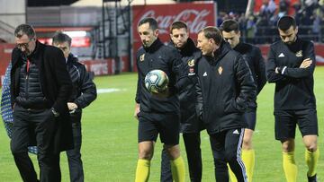 El aplazado por la lluvia Mirandés-Zaragoza se jugará el 19 de febrero