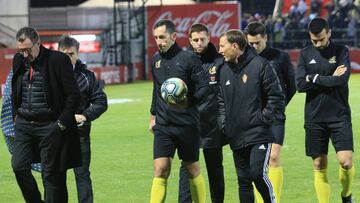El aplazado por la lluvia Mirand¨¦s-Zaragoza se jugar¨¢ el 19 de febrero
