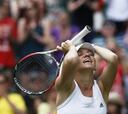 Halep y Bouchard avanzan a semifinales de Wimbledon
