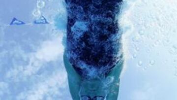 <b>POR DEBAJO. </b>Belmonte no logró subir al podio en los 200 estilos y finalizó en quinta posición.