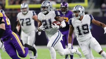 La extraordinaria l&iacute;nea ofensiva de los Dallas Cowboys es uno de los principales motivos del gran rendimiento de Ezekiel Elliott y Dak Prescott.