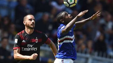 Duv&aacute;n Zapata, delantero de la Sampdoria