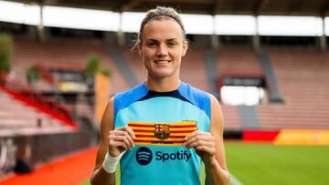 Irene Paredes, quinta capitana del Barça femenino.