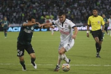 Nacional dejó escapar la victoria a tres minutos del final. Un gol de José Luis Moreno le dio empate 3-3 al Once Caldas.