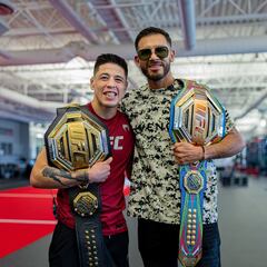 Brandon Moreno y Yair Rodríguez dan la cara