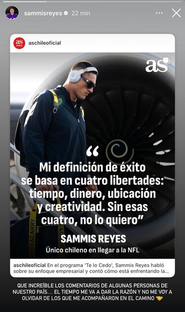 Sammis Reyes reacciona a las críticas por su última frase viral: “El tiempo me dará la razón”