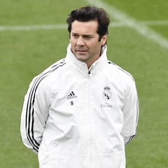 Las tareas de Solari en el Real Madrid: la portería, Vinicius...