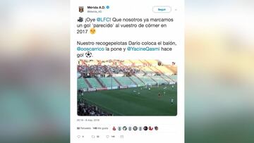 El Mérida 'exige' el copyright a Klopp y el Liverpool por el 4-0