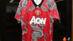 Man. United unveil new Chinese New Year Dragon shirt