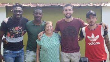 Tras terminar el torneo en El Salvador, Elkin Mosquera y Wilson Palacio, pidieron ayuda al gobierno local y a Colombia para volver a su país natal.