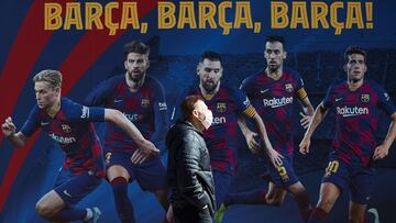 Imagen de los aledaños del Camp Nou.