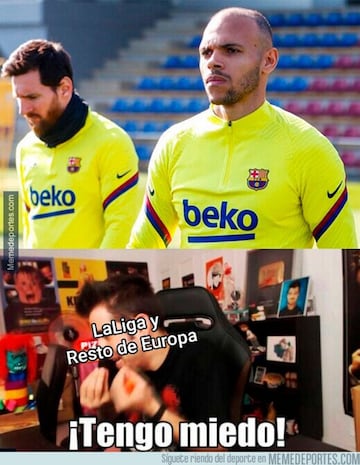 Los mejores memes del Barça-Eibar y del Levante-Madrid